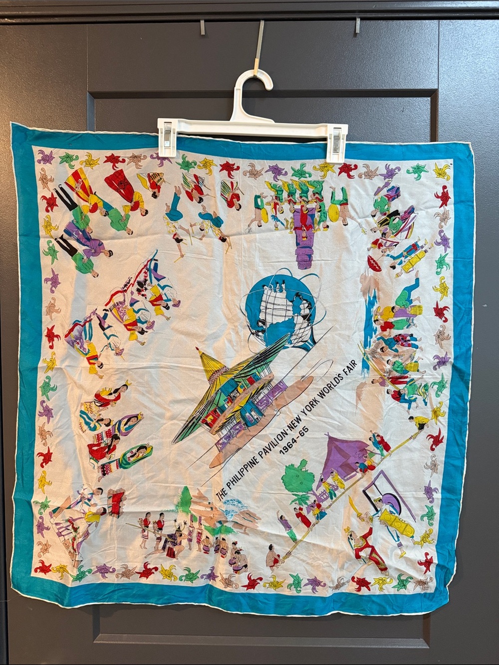 1964-1965 The Philippine New York World’s Fair scarf
